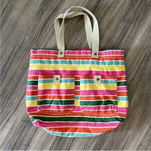Mossimo Stripe Canvas Tote
